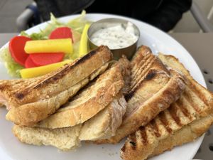 Cheese and ham toasties   at W-Śniadania in Poznan