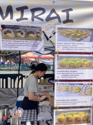   at Vegan Mirai in San Diego