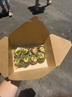   at Vegan Mirai in San Diego