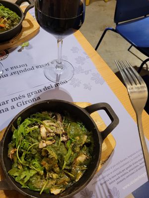 Original and scrumptious vegan lasagne. at Bartali Pizza Co in Girona