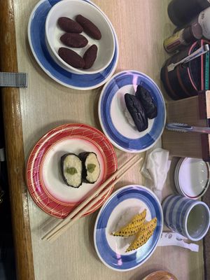   at Musashi Sushi in Kyoto