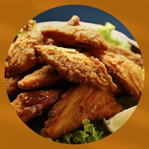 Alitas de setas! at Romo Pizzeria in Puebla