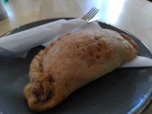 Vegan pasty (November 2023) at Coliseum Coffee House in Ceredigion