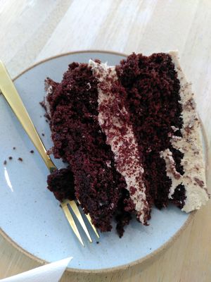 Biscoff cake - so yummy 😋 (March 2024) at Coliseum Coffee House in Ceredigion