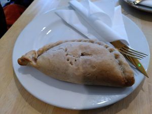 Vegan pasty (May 2024) at Coliseum Coffee House in Ceredigion