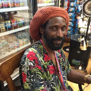 #king wa wa just chill in' after dinner. at Natural Detox Nutrition Shoppe in Tampa