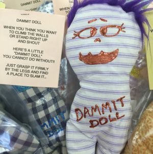 Come by and pick out your very own, 'DAMMIT DOLL!'.  What a great stress reducer!  Just $2.99 2/$4.99! at Natural Detox Nutrition Shoppe in Tampa