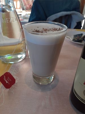 Chai latte at Veggies on Fire in The Hague