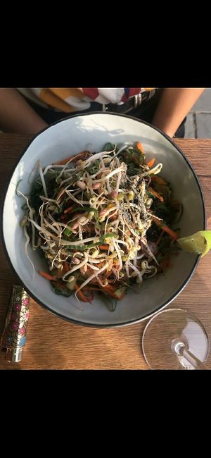 Nice salad at Veggies on Fire in The Hague