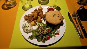 Chipotle burger 🍔 nice and spicy at Veggies on Fire in The Hague