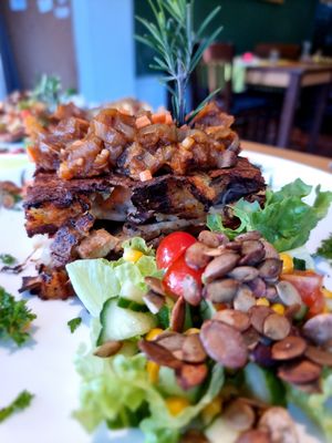 Shepherds pie at Veggies on Fire in The Hague