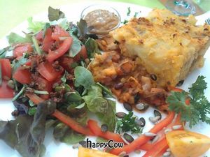 Shepard's pie at Veggies on Fire in The Hague