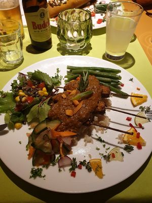 Tempeh at Veggies on Fire in The Hague