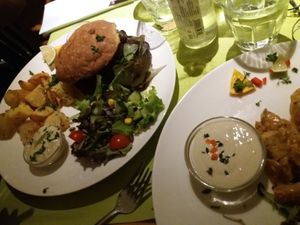 Burger at Veggies on Fire in The Hague