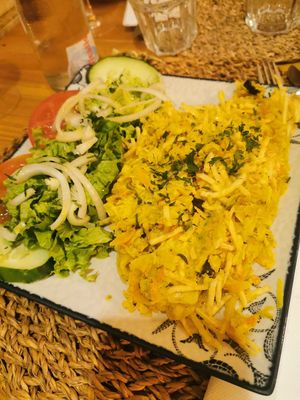 Legumes a bras at Mira Restaurante & Tapas in Tavira