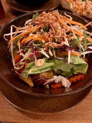 Udonnudeln mit Gemüse und Tofu  at Chao! Vietnam in Karlsruhe