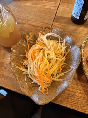 Papayasalat vegan  at Chao! Vietnam in Karlsruhe