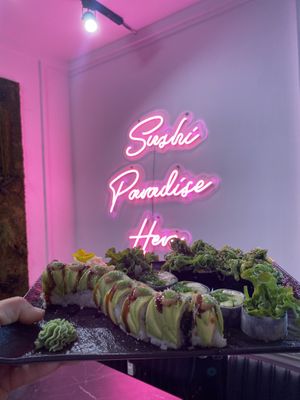 Sushi  at Sushi Avenue in Brussels