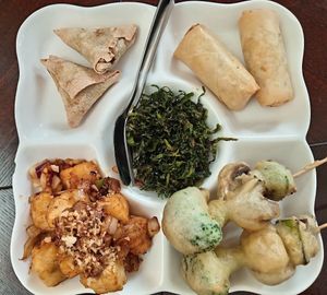 Starters at Royal Baths Chinese Restaurant in Harrogate