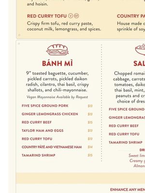 at Bon Banh Mi in Mount Pleasant