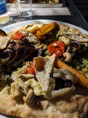 Pizza vegana at Buatta in Catania