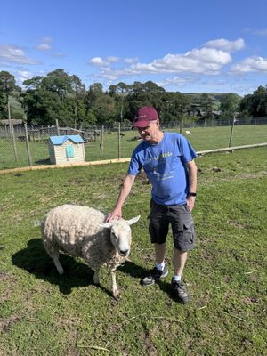 Andy  at Ananda Animal Sanctuary  in Lanark
