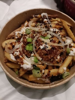 NoNo chick'n teriyaki friezz at Vegan Pirates by CloudEatery in Berlin