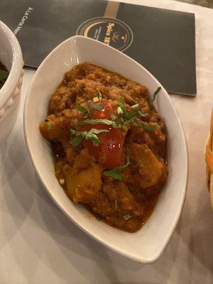 Bombay Aloo   at Spice 1875 in Luton