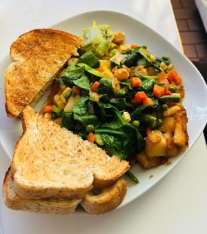 Vegan Hash  at Gage Park Diner in Hamilton