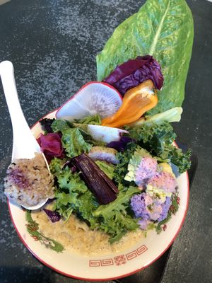   at Tokyo Vegan Ramen Center in Tokyo