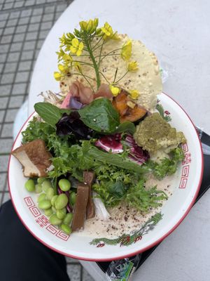   at Tokyo Vegan Ramen Center in Tokyo