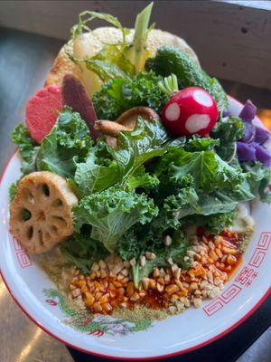 Spicy TanTanmen at Tokyo Vegan Ramen Center in Tokyo