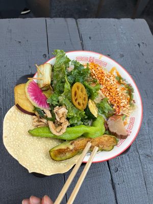  at Tokyo Vegan Ramen Center in Tokyo