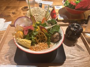   at Tokyo Vegan Ramen Center in Tokyo