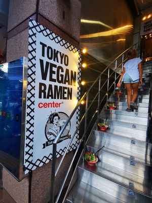  at Tokyo Vegan Ramen Center in Tokyo