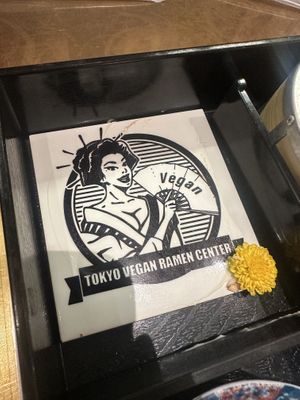   at Tokyo Vegan Ramen Center in Tokyo