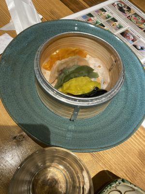 Dumpling  at Tokyo Vegan Ramen Center in Tokyo