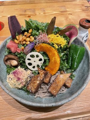   at Tokyo Vegan Ramen Center in Tokyo