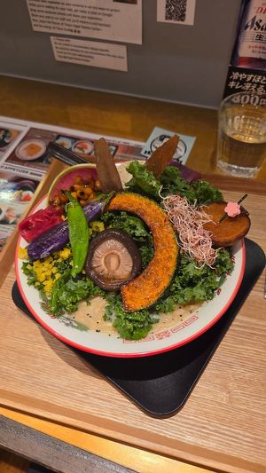 Miso Ramen  at Tokyo Vegan Ramen Center in Tokyo
