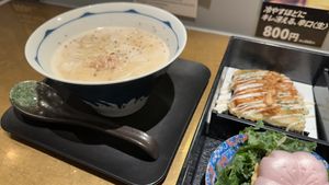   at Tokyo Vegan Ramen Center in Tokyo