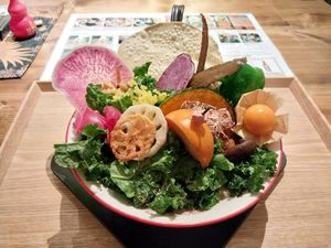  at Tokyo Vegan Ramen Center in Tokyo