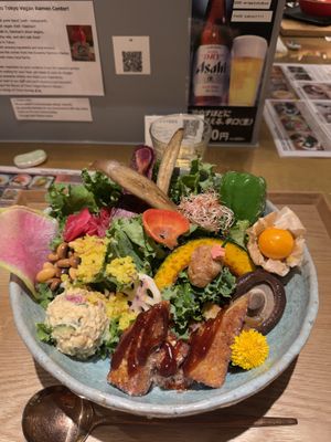   at Tokyo Vegan Ramen Center in Tokyo