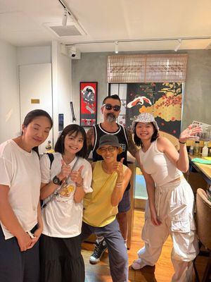 Chef Dai-Chan
👀🍜👀 at Tokyo Vegan Ramen Center in Tokyo