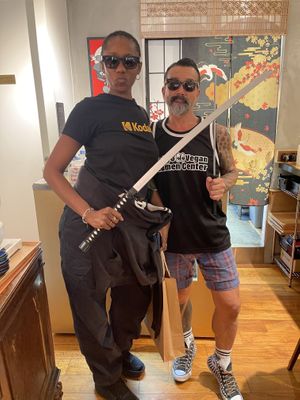 A fun and memorable time spent with a well-known vegan chef and restaurant owner  at Tokyo Vegan Ramen Center in Tokyo