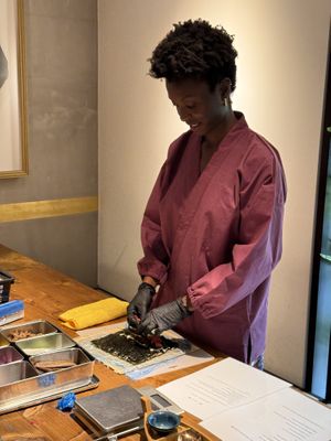 I joined a vegan sushi cooking class! 🍱🌱
Solo participants are welcome!
DM us on Instagram for more details👀🍜👀  at Tokyo Vegan Ramen Center in Tokyo