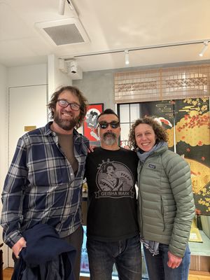 Thanks for visiting us from Oregon🇺🇸  at Tokyo Vegan Ramen Center in Tokyo