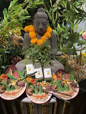 A place with delicious Japanese-made yuzu🍊soda  at Tokyo Vegan Ramen Center in Tokyo