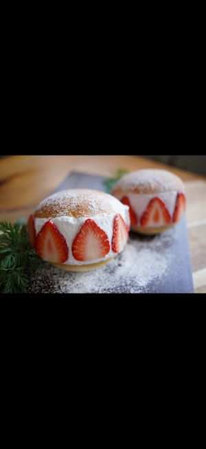 vegan Whip Cream💣Bomb  at Tokyo Vegan Ramen Center in Tokyo