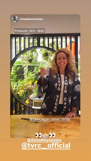   at Tokyo Vegan Ramen Center in Tokyo