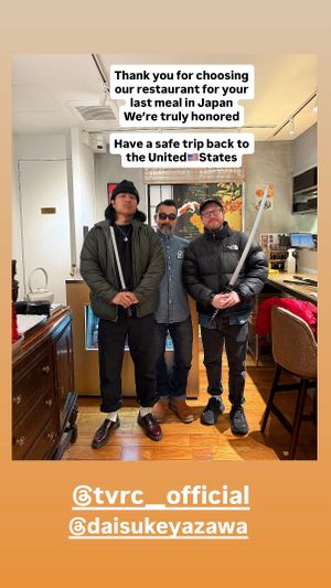 Thank you for choosing our restaurant for your last meal in Japan.
We’re truly honored.

Have a safe trip back to the United🇺🇸States  at Tokyo Vegan Ramen Center in Tokyo